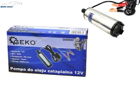 Насос для Перекачки Топлива Погружной 12В/25л/d50/штуцер 19мм Geko ...