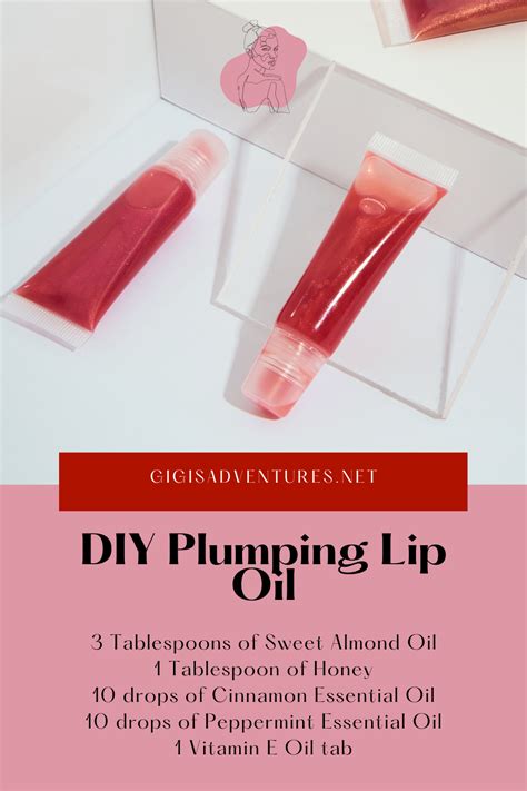 Diy Ultra Moisturizing Plumping Lip Oil Artofit