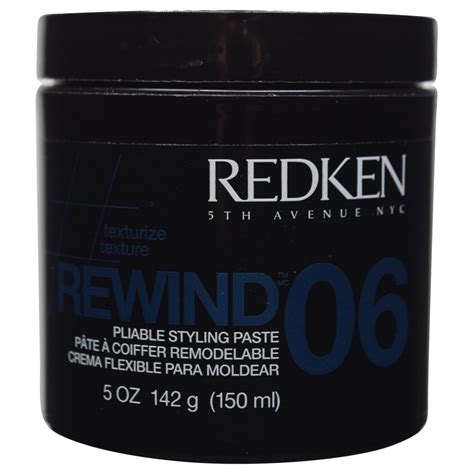 Redken 06 Rewind Pliable Hair Styling Paste 5 Oz