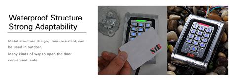 Waterproof Metal Door Access Control Systems S Keypad Access