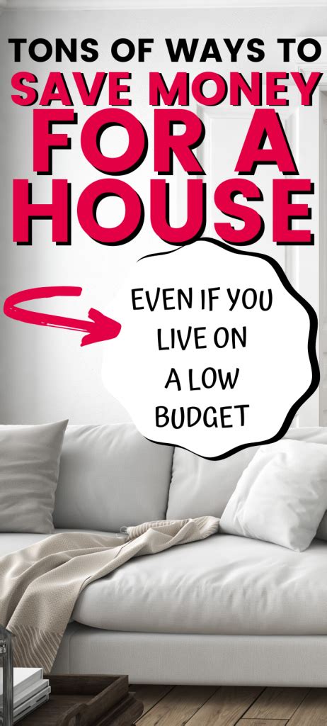 How To Save Money For A House A Whole Bunch Of Ideas