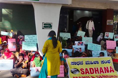 ‘were Not Criminals Bengaluru Sex Workers Protest Against Police