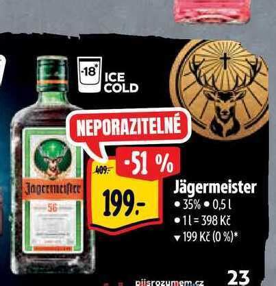 Jagermeister 0,5 l nabídky v Albert