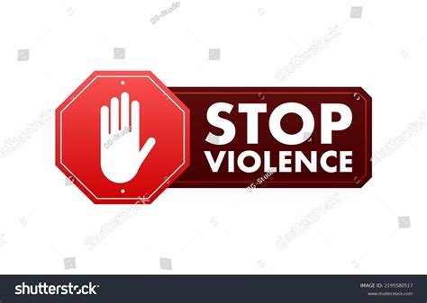 Stop Violence Sign