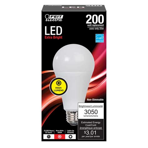 Feit Electric A21 E26 Medium Led Bulb Warm White 200 Watt Equivalence 1 Pk Ace Hardware