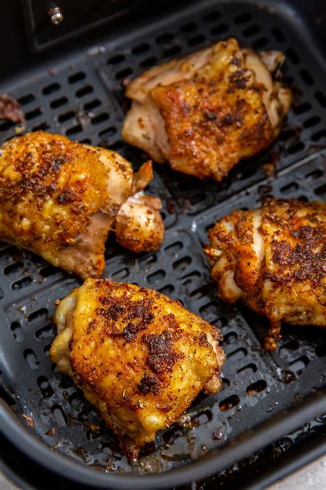 Easy Air Fryer Keto Chicken Thighs