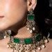 Premium Sabyasachi Emerald Victorian Choker Doublet Stones Etsy