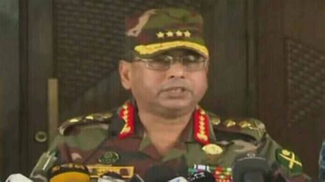 Bangladesh army chief says will 'form an interim government'