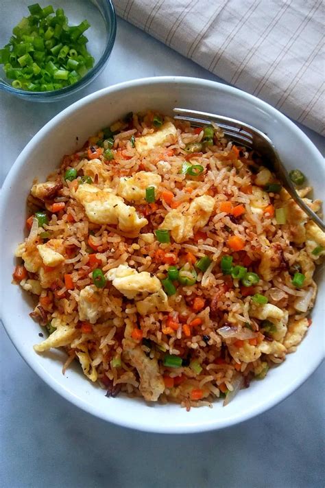 Easy Egg Fried Rice How To Make Egg Fried Rice Recipes More