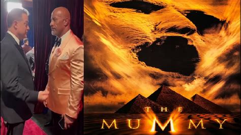 Looking For Another Franchise The Rock REUNITES W The Mummy Returns