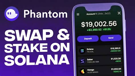 How To Swap And Stake On Solana Phantom Wallet Youtube