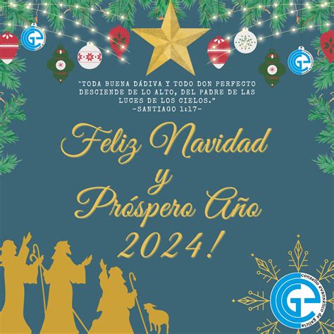 Feliz Navidad y prospero año 2024 del CEG Consello Evanxélico de Galicia