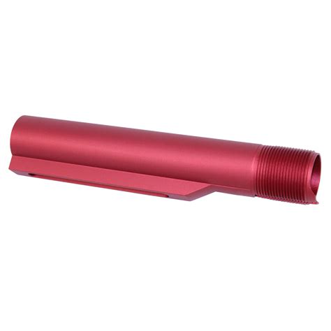 Ar 15 Mil Spec Buffer Tube Gen 2 Anodized Red Guntec Usa