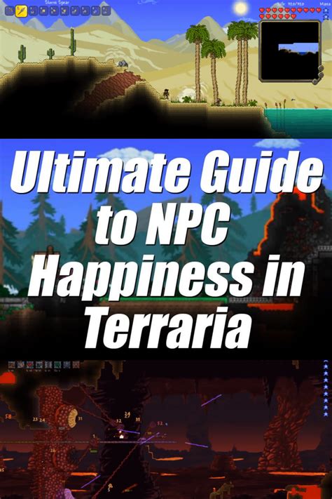 Ultimate Guide To Npc Happiness In Terraria Terrarium Video Game