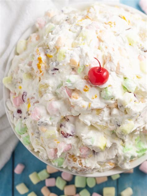 Classic Ambrosia Salad A Vintage Dessert Favorite The Gracious Wife