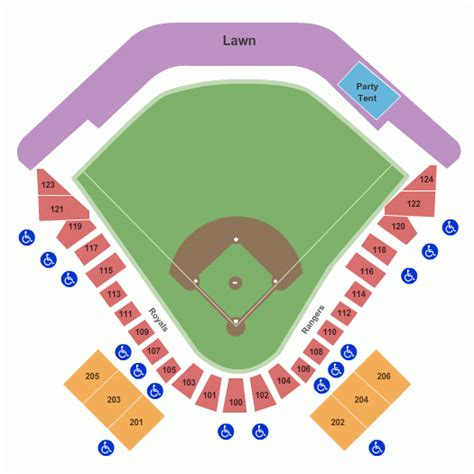 Surprise Stadium Seating Chart With Rows - Stadium Seating Chart