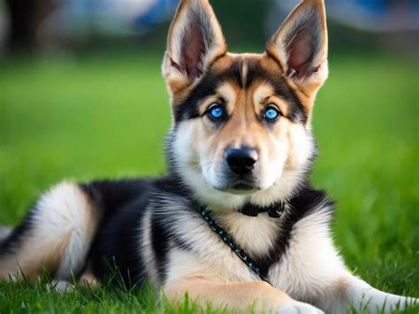 The Striking German Shepherd Husky Mix Gerberian Shepsky German