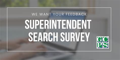 Superintendent Search Survey Gloucester County Public Schools