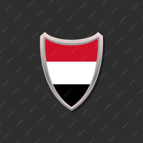 Premium Vector Illustration Of Yemen Flag Template