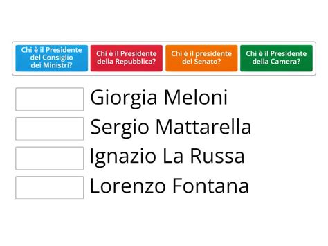 Educazione Civica Match Up