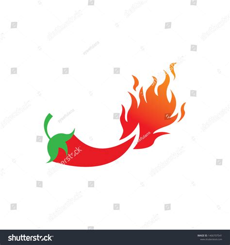 Extra Spicy Chili Logo Chef Spicy Stock Vector Royalty Free 1466707541