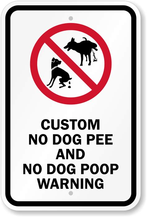 No Dog Poop Signs (from $8)