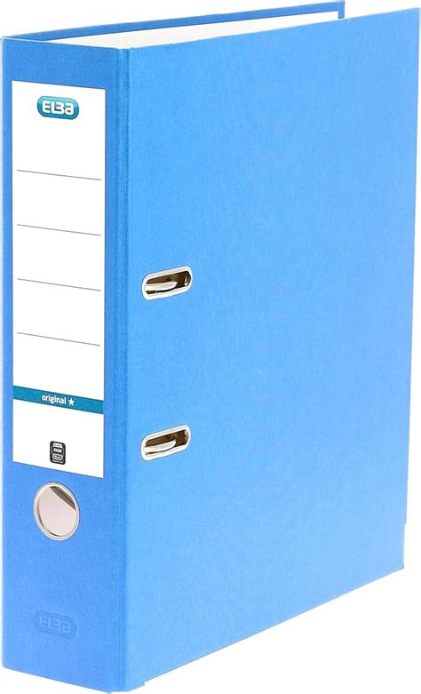 Elba A Lever Arch Files Blue Folder Amazon Co Uk Office Products