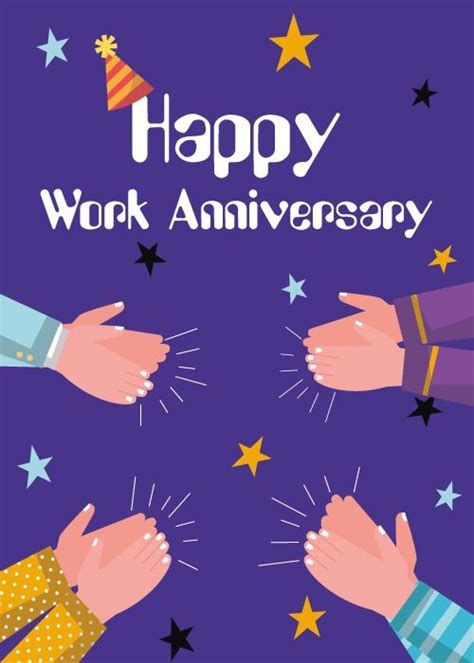 Work Anniversary Cards Artofit