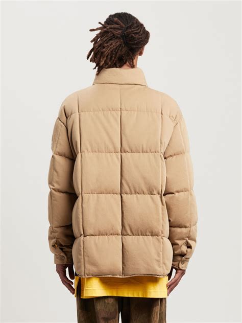 Moncler X Palm Angels Genius Jacket In Brown Palm Angels Official