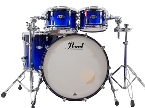 Pearl Masters Maple 22 Drum Kit Kobalt Blue Fade Metallic Graham R