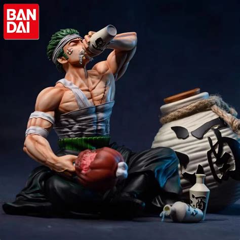 One Piece Zoro Anime Action Figure Roronoa Zoro Est Tua De Pvc