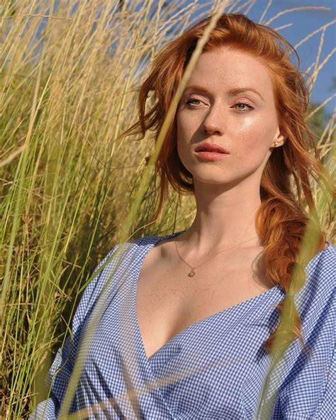 Alina Kovalenko Red Haired Beauty Beautiful Red Hair Redhead Girl