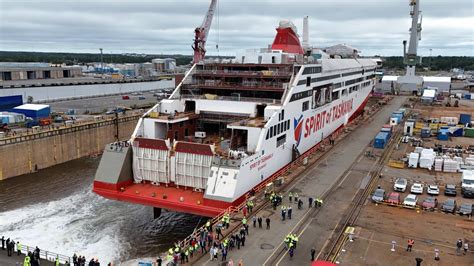 New Spirit Of Tasmania Ferry Damaged In Hurricane Winds Daily Telegraph