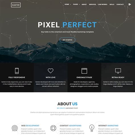 Animated Website Templates