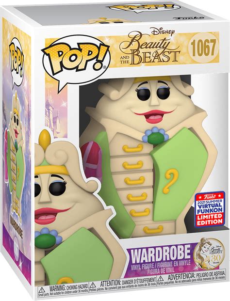 Figurine Pop La Belle et la Bête Disney 1067 pas cher L Armoire