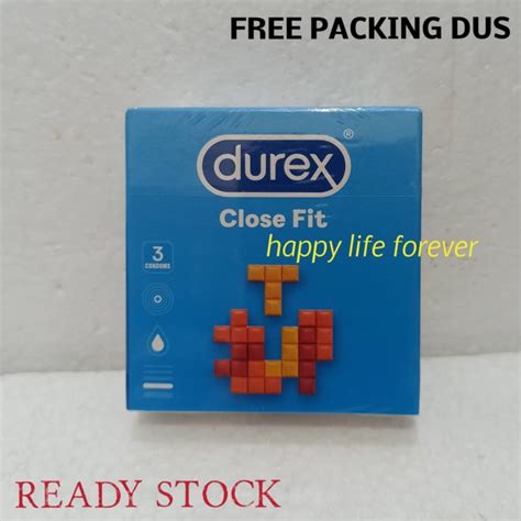 Jual Durex Close Fit Isi 3 Kondom Kontrasepsi Kota Bandung Happy