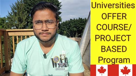 Universities Provide Coursenon Thesis Based Program In Canada 🇨🇦