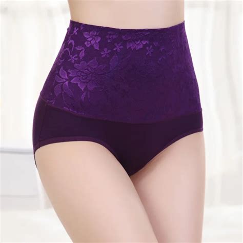 Women High Rise Panties Seamless Print Floral Breathable Underwear