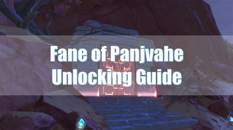 V Guide Unlock New Domain Fane Of Panjvahe Sumeru Genshin