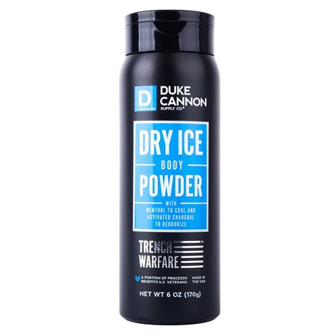 Duke Cannon Dry Ice Body Powder