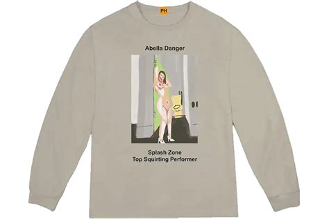 Kanye West Pornhub Abella Danger L S Tee Vapor Mens Fw18 Us