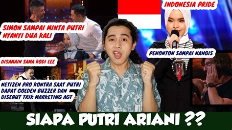 Siapa Putri Ariani Penyanyi Indonesia Yang Dapat Golden Buzzer Di