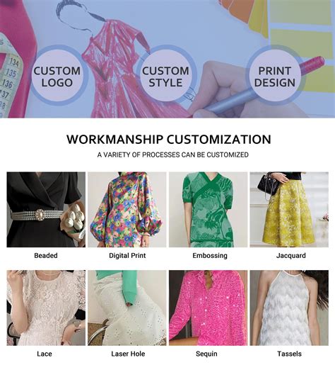 China Factory Apparel Wholesale Customized Manufacturers Womens Dresses