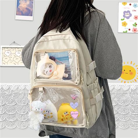 Japon Kawaii Itabag Kad Nlar Yeni 2024 Effaf S Rt Antas Kad Nlar I In B