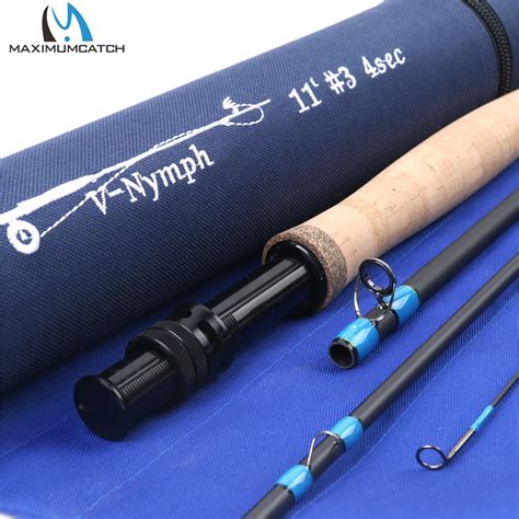 Maximumcatch Ft Ft Wt Sec Nymph Fly Fishing Rod Im Graphite