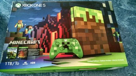 Xbox One S Tb Minecraft Edici N Limitada Sellado En