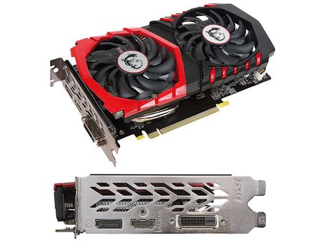 MSI Grafikkarte GeForce GTX 1050 Ti Gaming X DP HDMI DVI 4 GB GDDR5