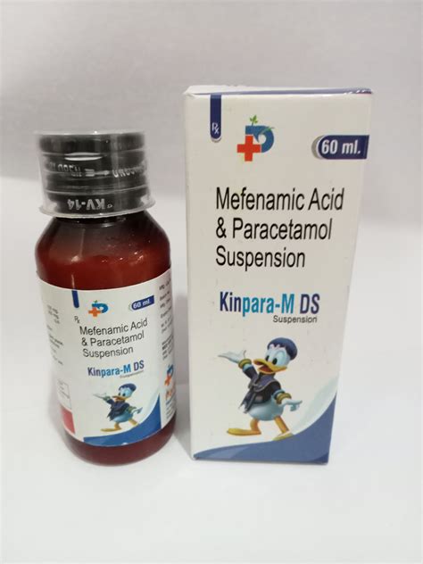 Kinpara M Ds Mefenamic Acid Paracetamol Suspension Paraskind