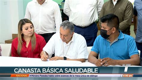 Mesa Nica De Di Logo Firma Acta Sobre Canasta B Sica De Alimentos