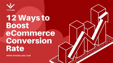 12 Ways To Boost Ecommerce Conversion Rate Wisdmlabs